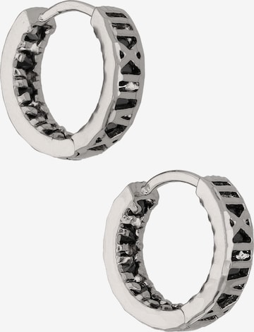 Boucles d'oreilles IZIA en argent : devant