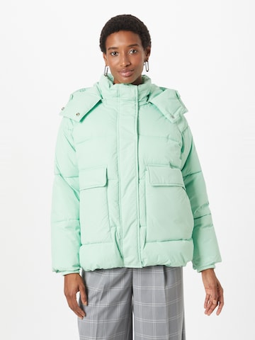 minimum Winter jacket 'Fiktorline' in Green: front