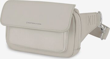 Kapten & Son Fanny Pack 'Visby Oyster' in Grey: front