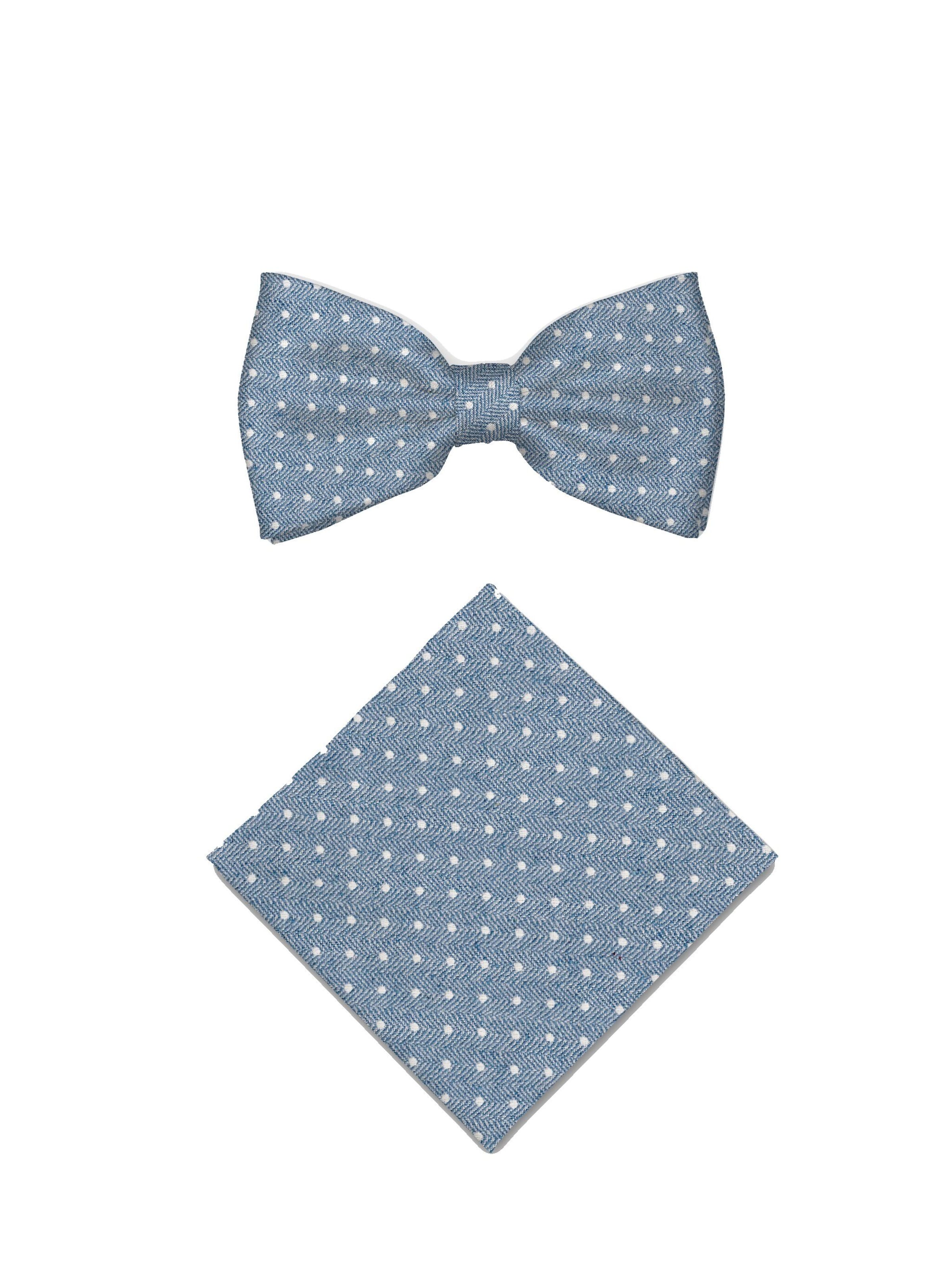 Real Guys Bow Tie in Blue: front