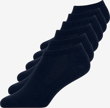 Chaussettes SNOCKS en bleu : devant