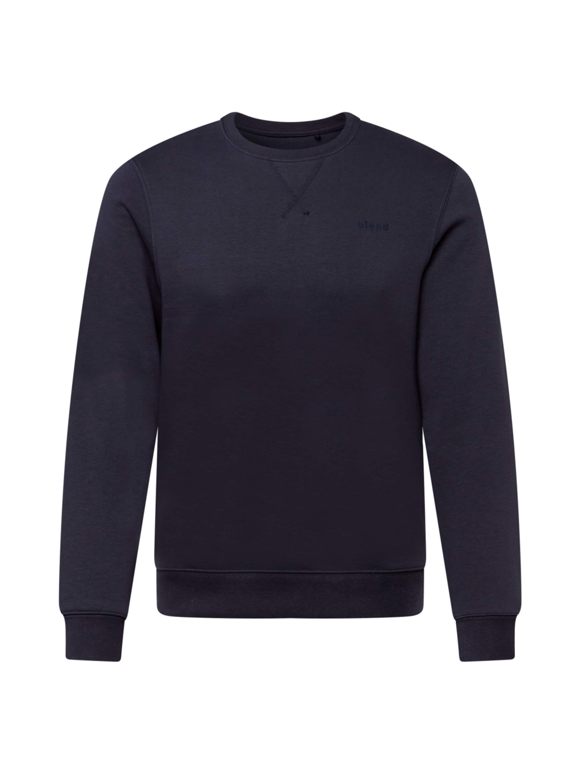 BLEND Sweatshirt 'Downton' in Blue: front
