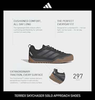 ADIDAS TERREX Lågsko 'Skychaser Solo 3' i svart