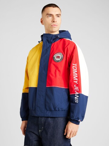 Tommy Jeans Prechodná bunda - Modrá: predná strana