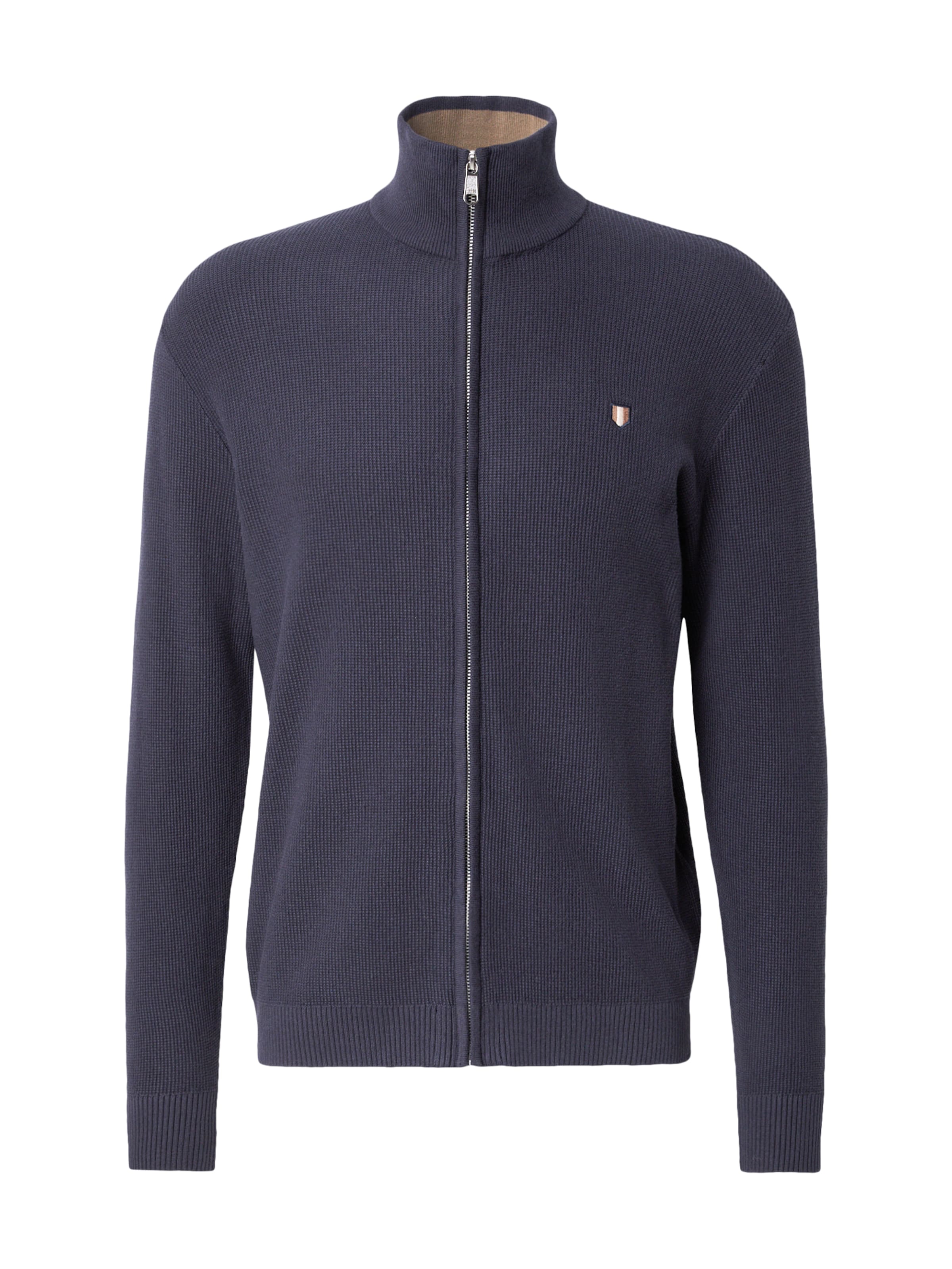 JACK & JONES Kardigán 'JPRBLUREX' - kék: elől