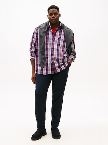 Tommy Hilfiger Big & Tall Regular Fit Hemd in Blau