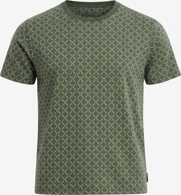 Ombre Shirt in Green: front