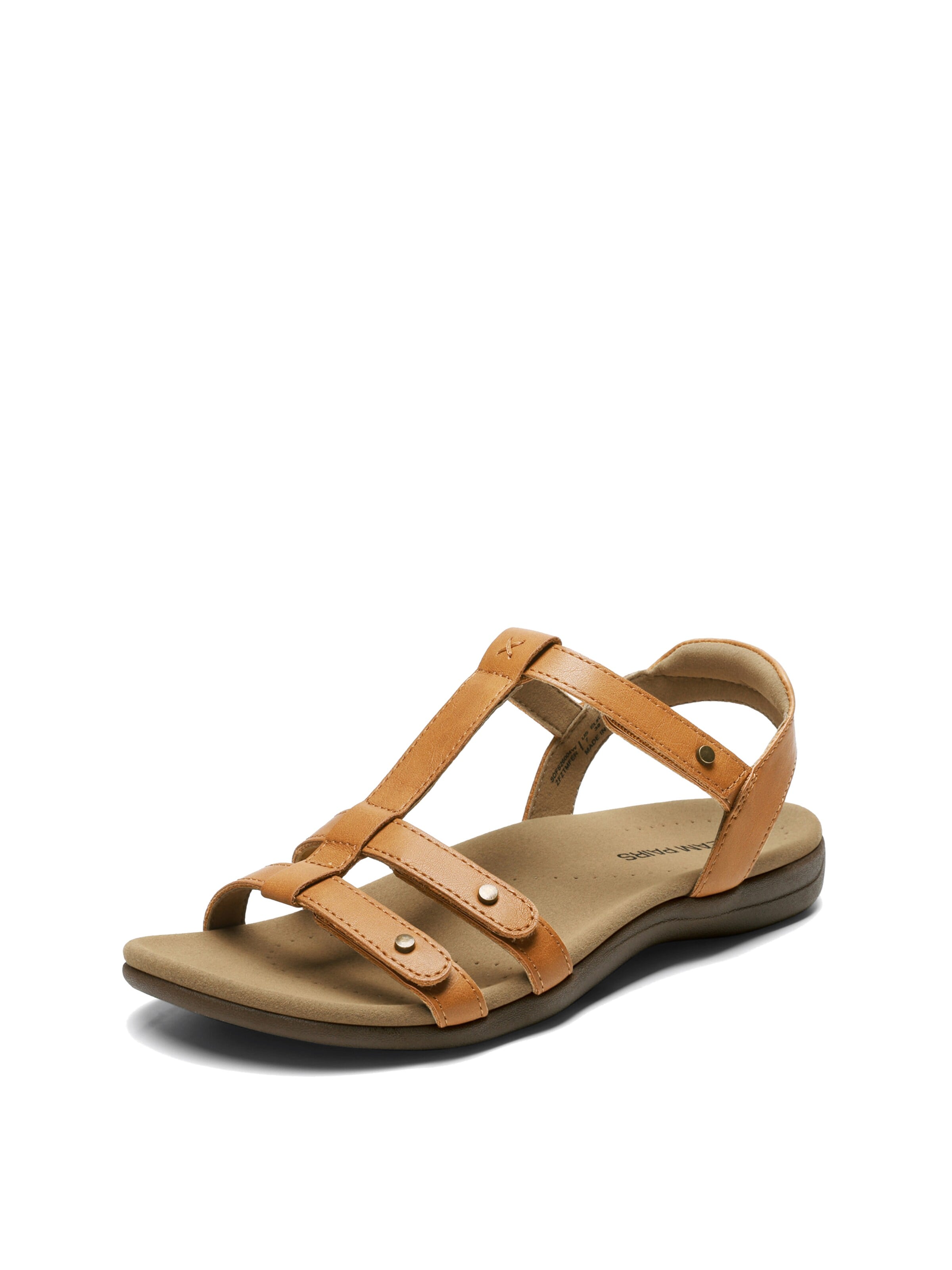 Sandalo con cinturino di Dream Pairs in marrone: frontale