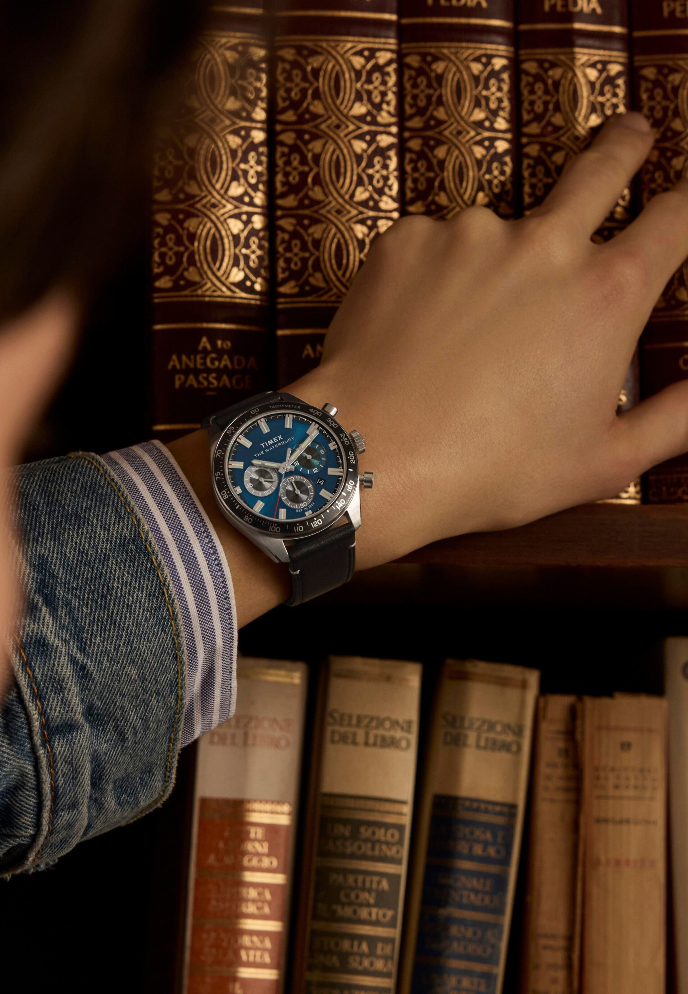 Orologio analogico 'Waterbury Traditional' di TIMEX in nero