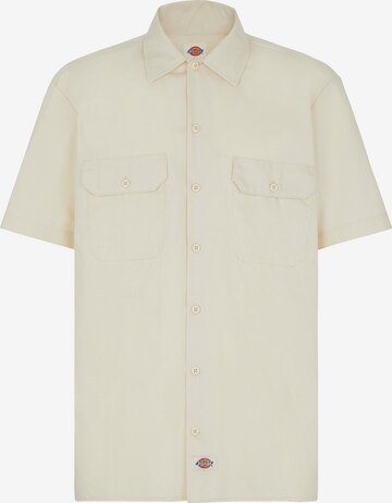 Chemise DICKIES en beige : devant