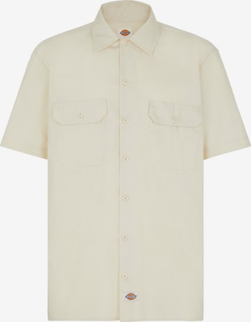 Chemise DICKIES en beige : devant