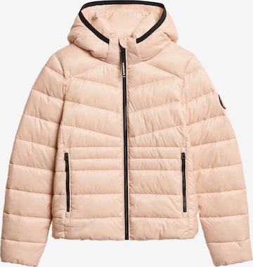 Veste d’hiver 'Fuji' Superdry en rose : devant