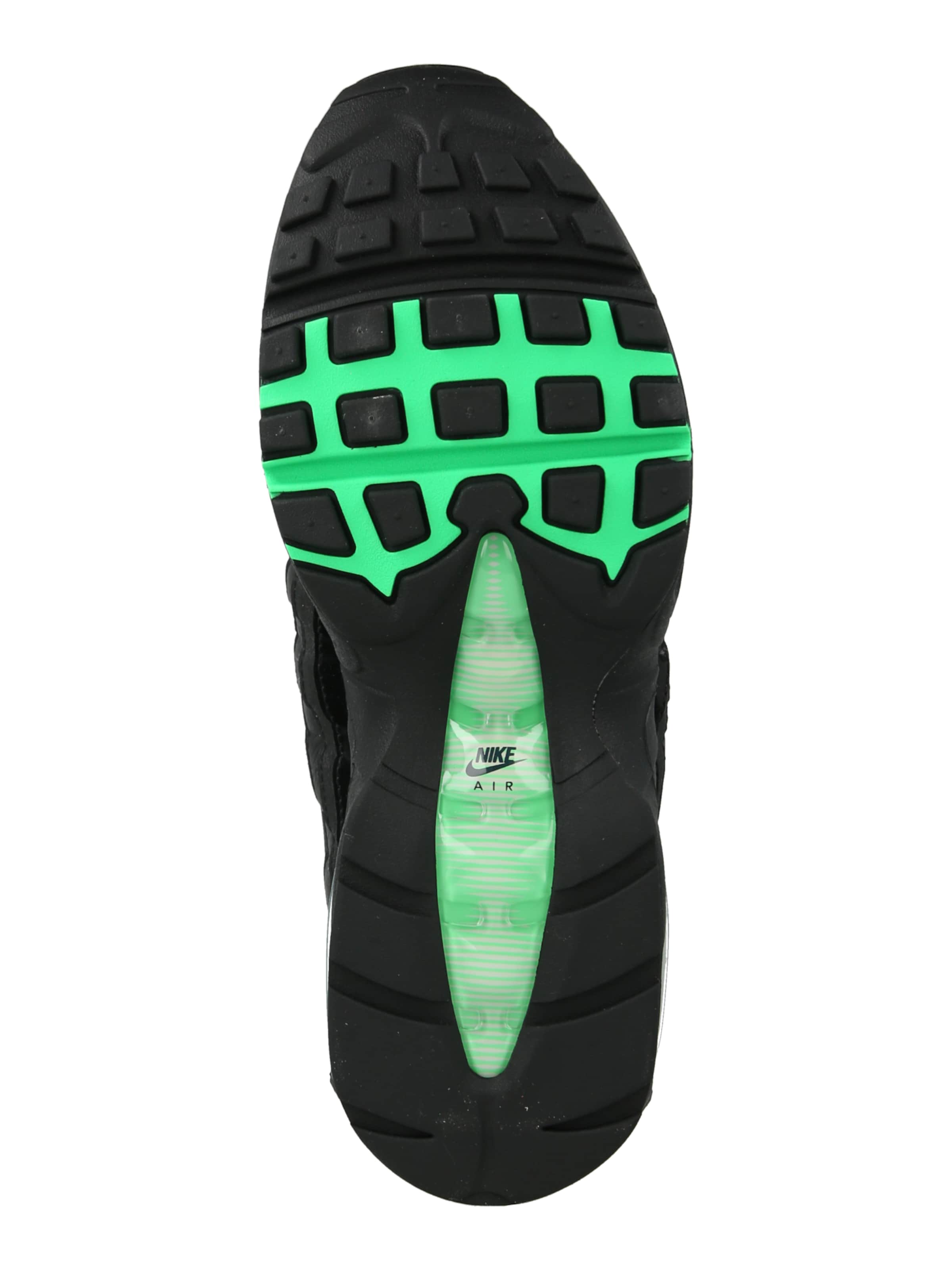 Nike Sportswear Platform trainers 'Air Max 95' in Black: bottom