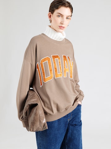 10Days - Sudadera en gris: frente