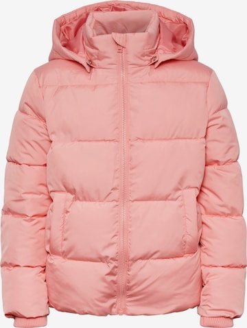 Little Pieces Between-Season Jacket 'Bee' in Pink: front