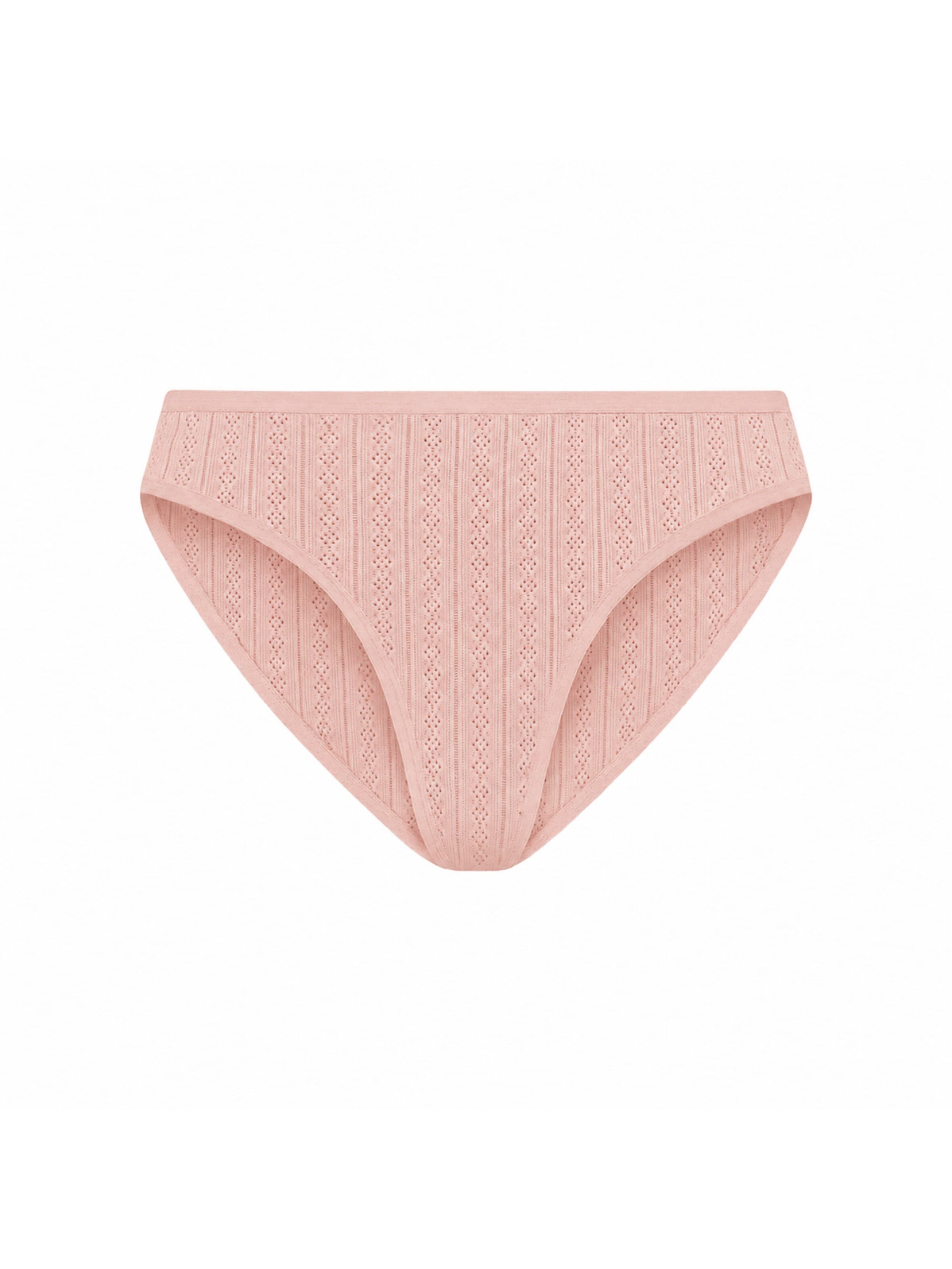 Albero Natur Panty 'Bio-Baumwoll Jacquard Slip' in Orange: front
