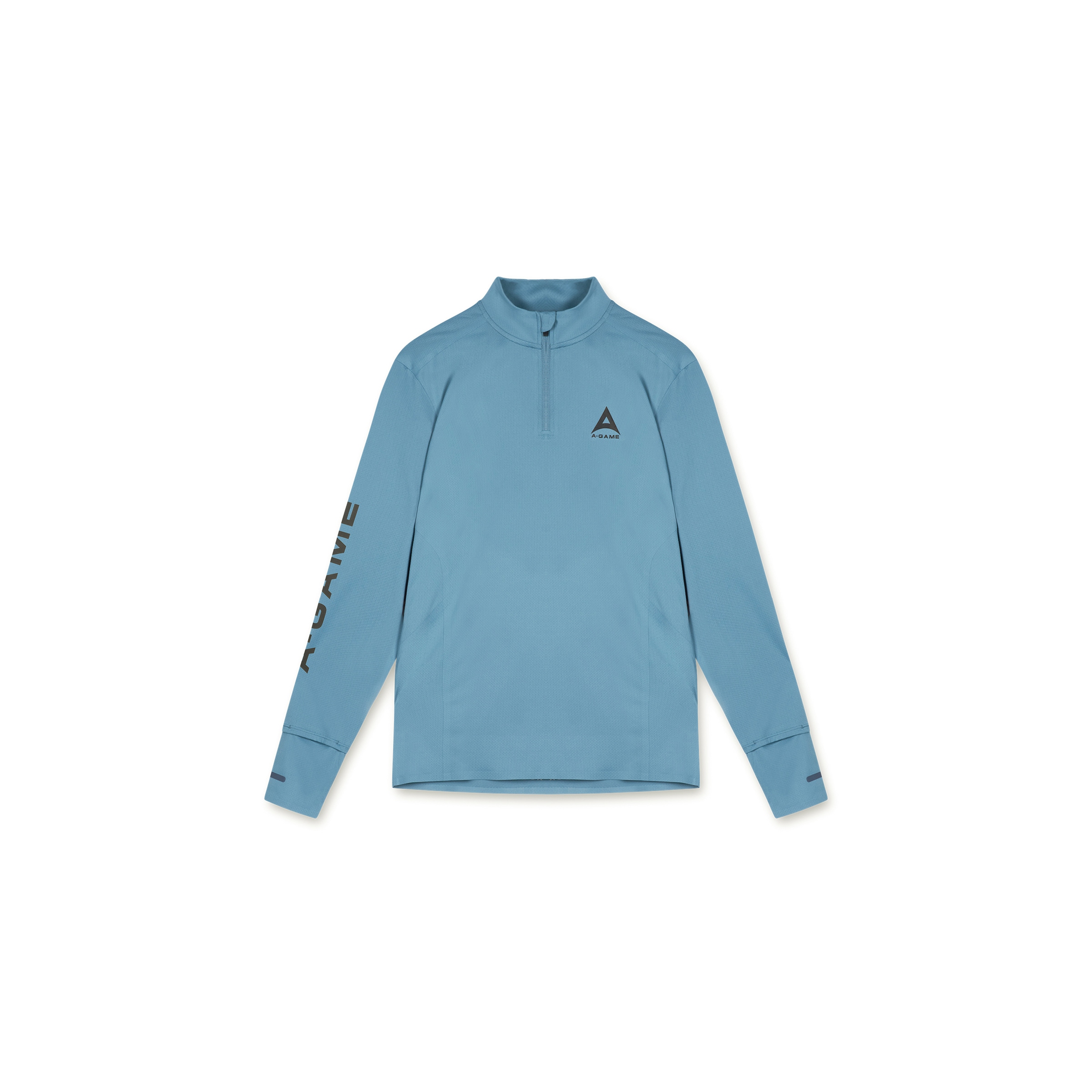 A-Game Sporttop in Blau: Vorderseite