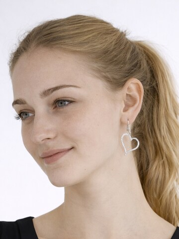 COLLEZIONE ALESSANDRO Earrings 'Isis' in Silver: front