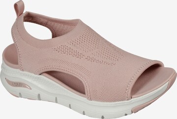 SKECHERS Sandale in Pink