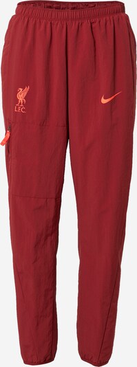 NIKE Pantalon de sport 'Liverpool FC' en orange / rouge, Vue avec produit