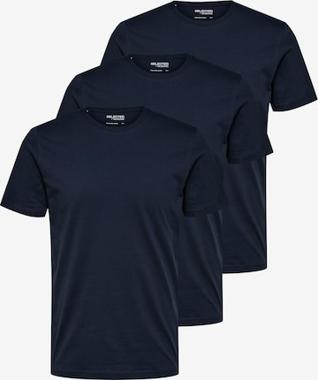SELECTED HOMME Shirt 'AXEL' in Blauw: voorkant