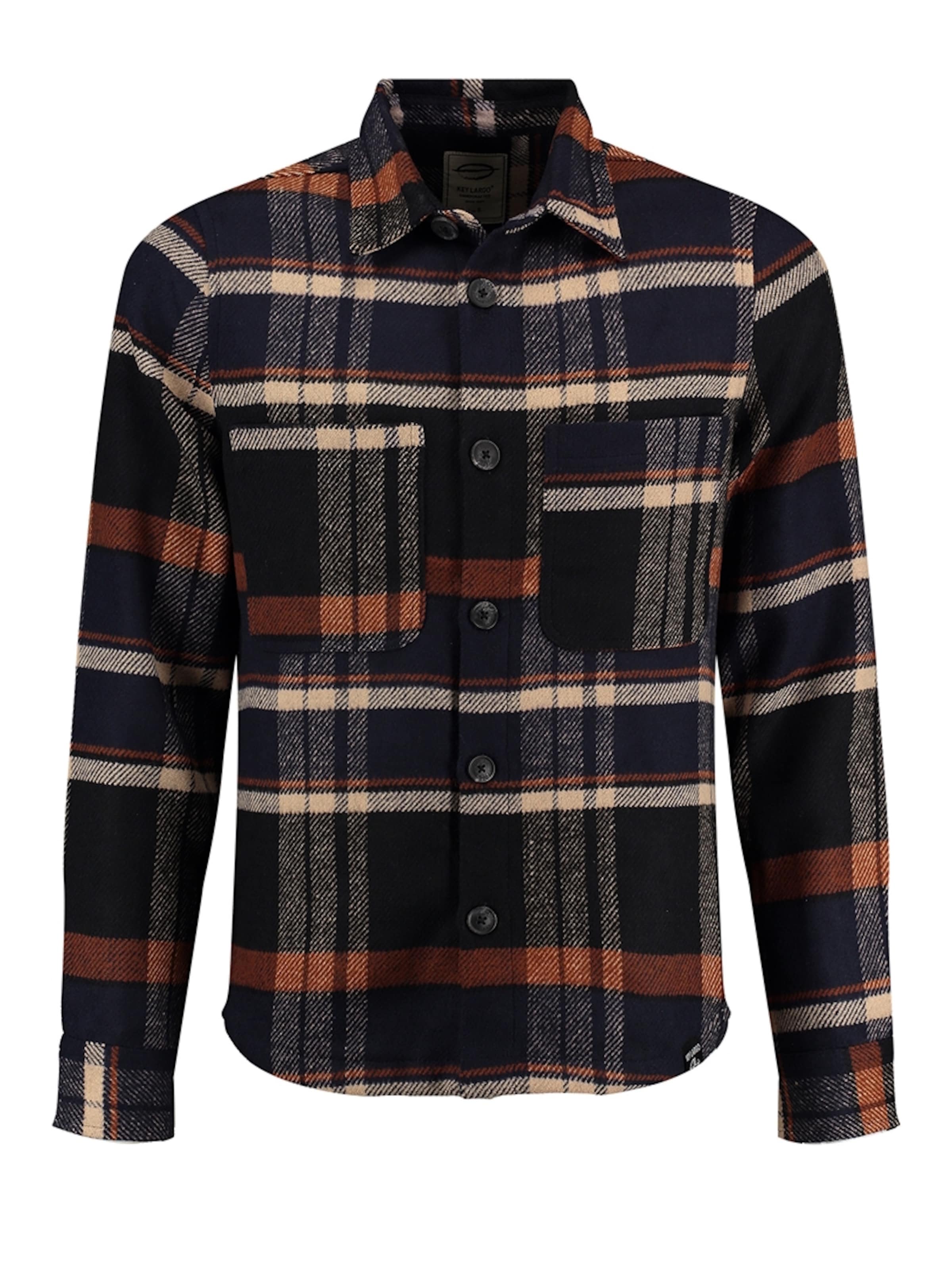 Key Largo Button Up Shirt 'Zermatt' in Mixed colors, Item view