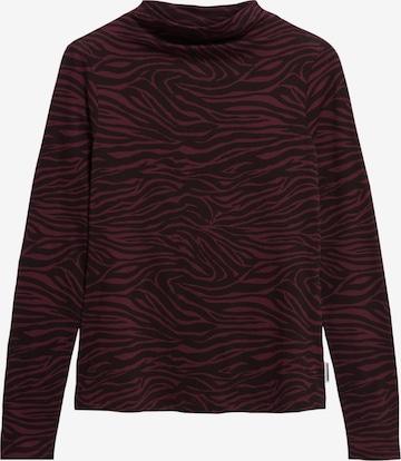T-shirt ARMEDANGELS en rouge : devant
