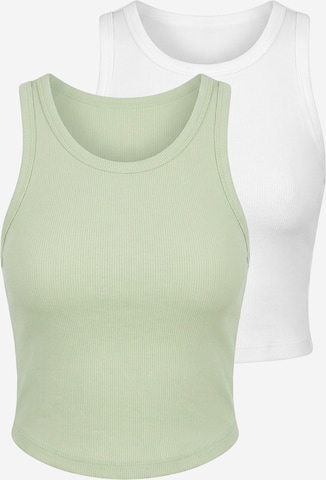 studioselect Top 'Marlene' in Groen: voorkant