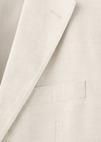 MANGO MAN Slim Fit Sakko 'Amalfic' in Beige