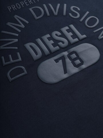 DIESEL Koszulka 'T-JUST-E17-OUT' w kolorze niebieski