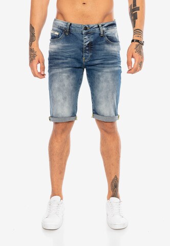 Redbridge Regular Jeans 'Lexington' in Blauw: voorkant