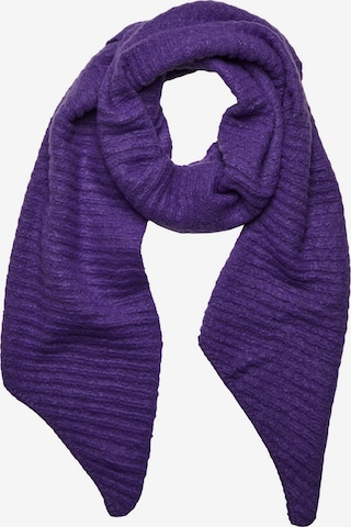 PIECES Scarf 'Pyron' in Purple: front