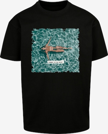 T-Shirt 'Summer - On My Mind' Merchcode en noir : devant