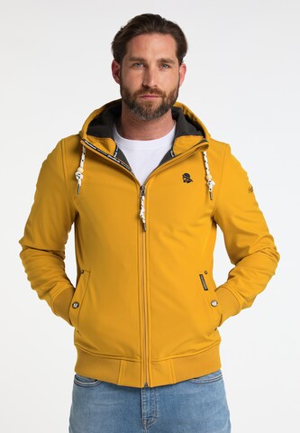 Schmuddelwedda Weatherproof jacket in Yellow: front