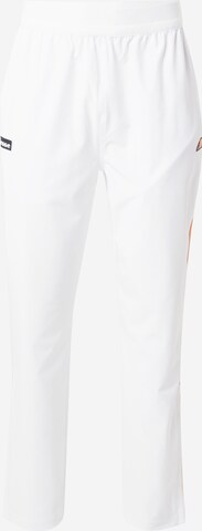 ELLESSE Regular Workout Pants 'Seaton' in White: front