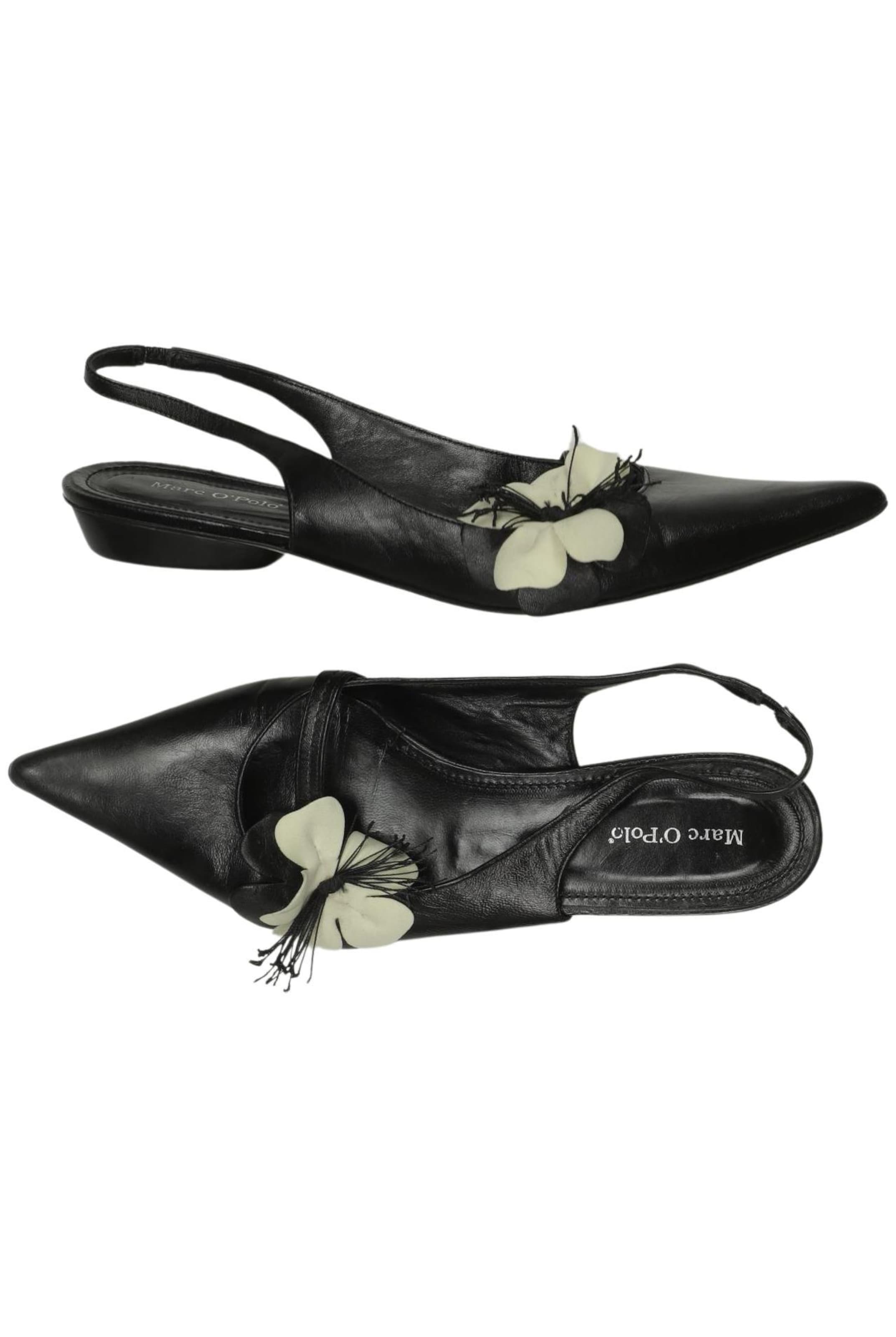 Marc O'Polo Ballerina 37 in Schwarz: Vorderseite