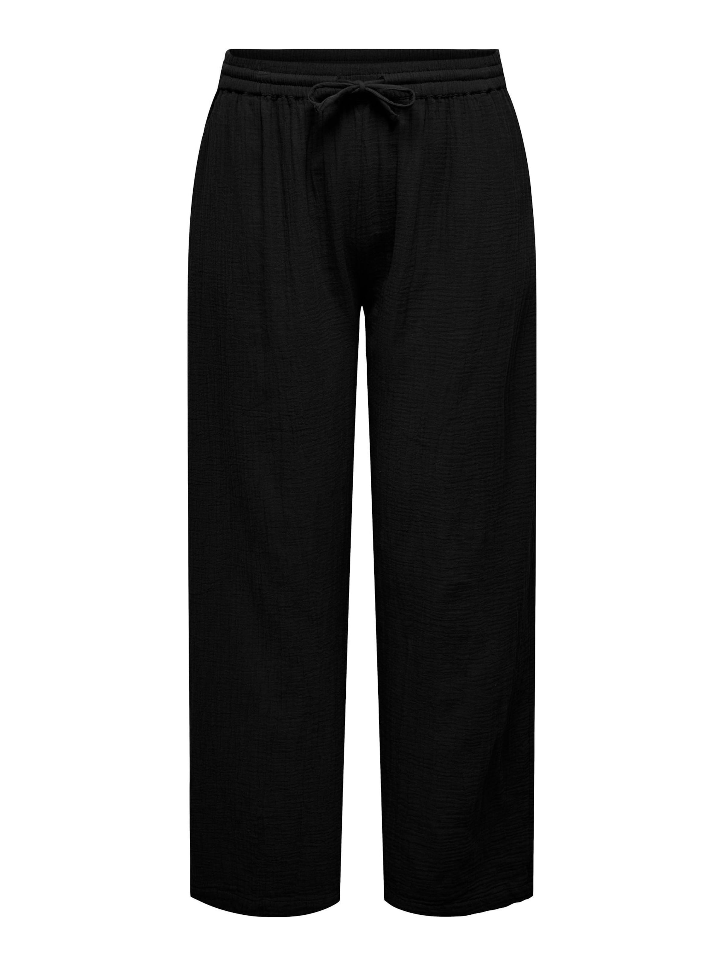 Pantalon 'CARThyra' ONLY Carmakoma en noir : devant