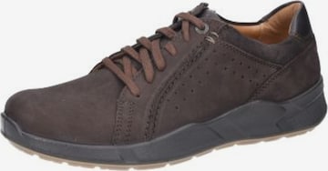 JOMOS Athletic Lace-Up Shoes in Brown: front