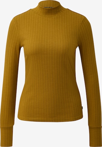 QS Shirt in Gelb: Vorderseite