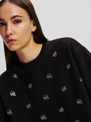 Karl Lagerfeld Sweatshirt in Schwarz