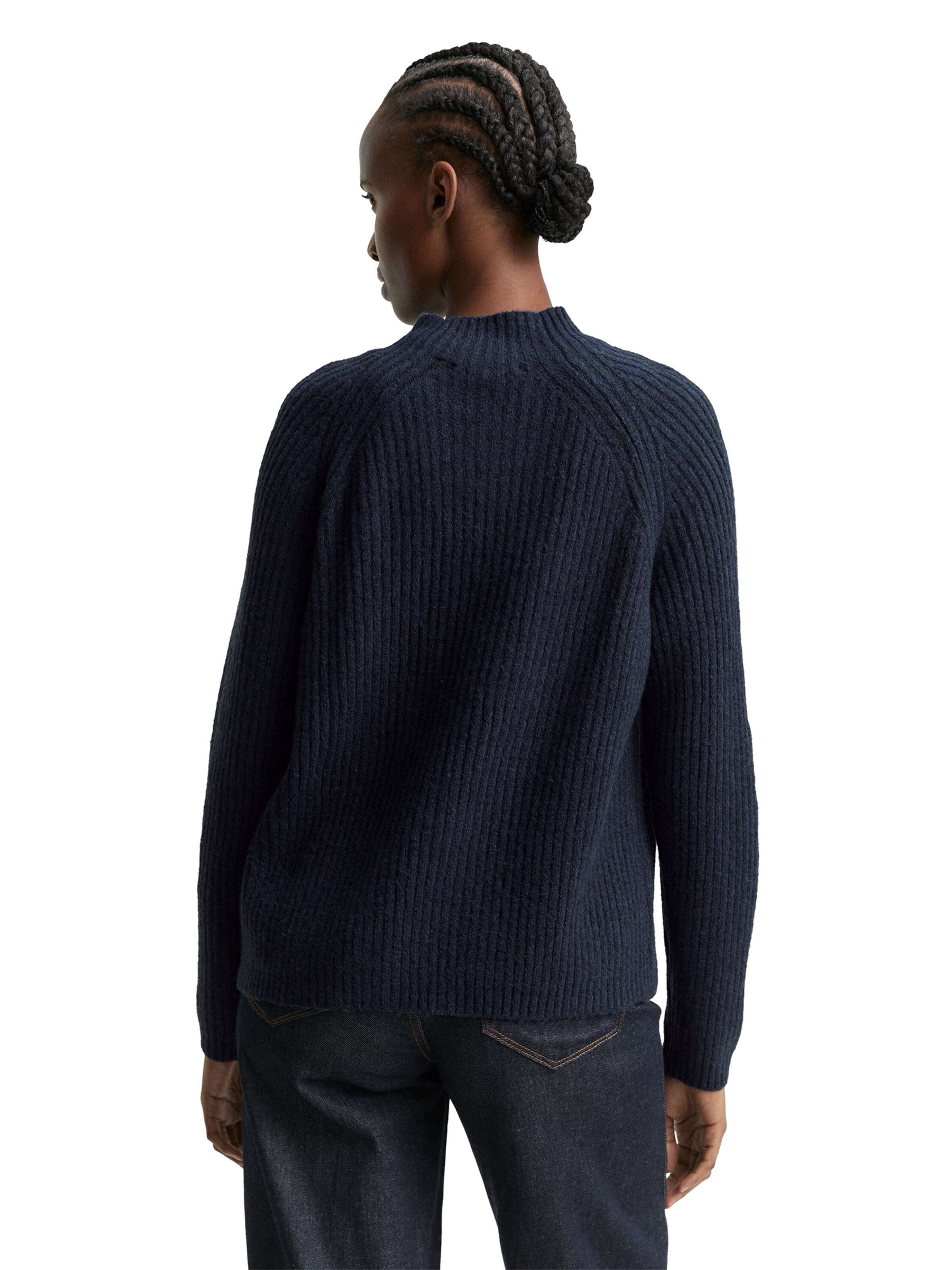 TOM TAILOR DENIM Sweater in Blue
