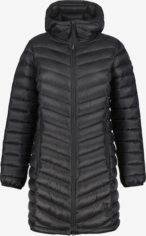 ICEPEAK Wintermantel 'VINTON' in Schwarz: Vorderseite