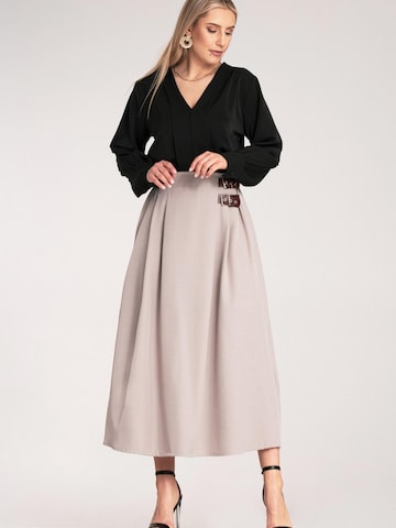 Gonna 'M1156' di Figl in beige