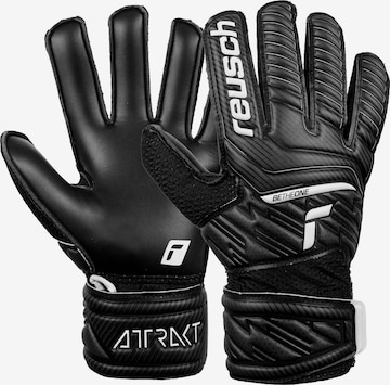 REUSCH Sporthandschoenen 'Attrakt' in Zwart: voorkant