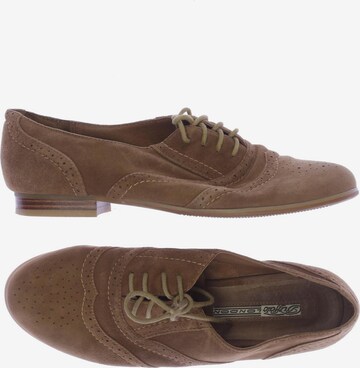 Buffalo London Flats & Loafers in 39 in Brown: front