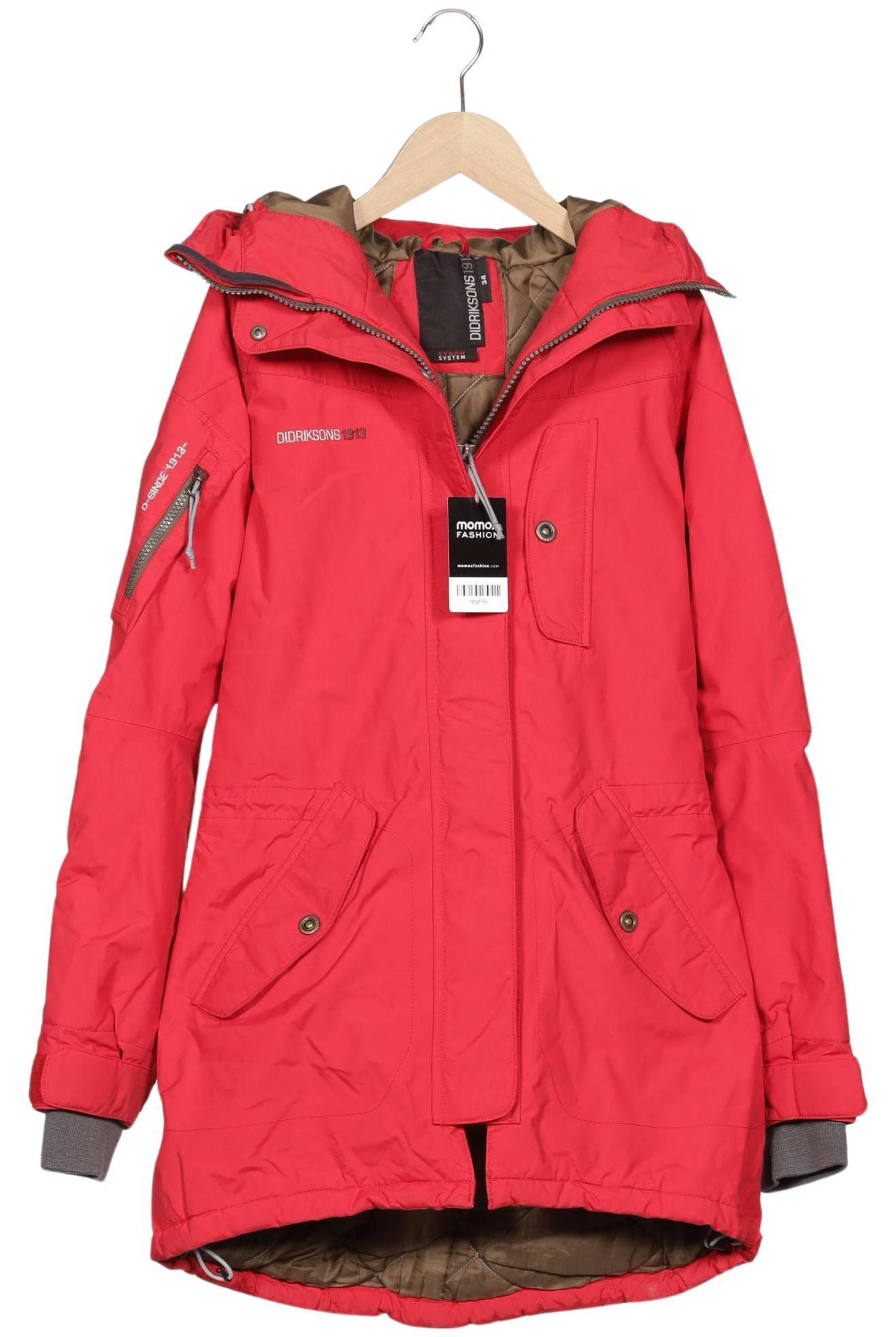 Didriksons Jacket & Coat in XS in Red: front