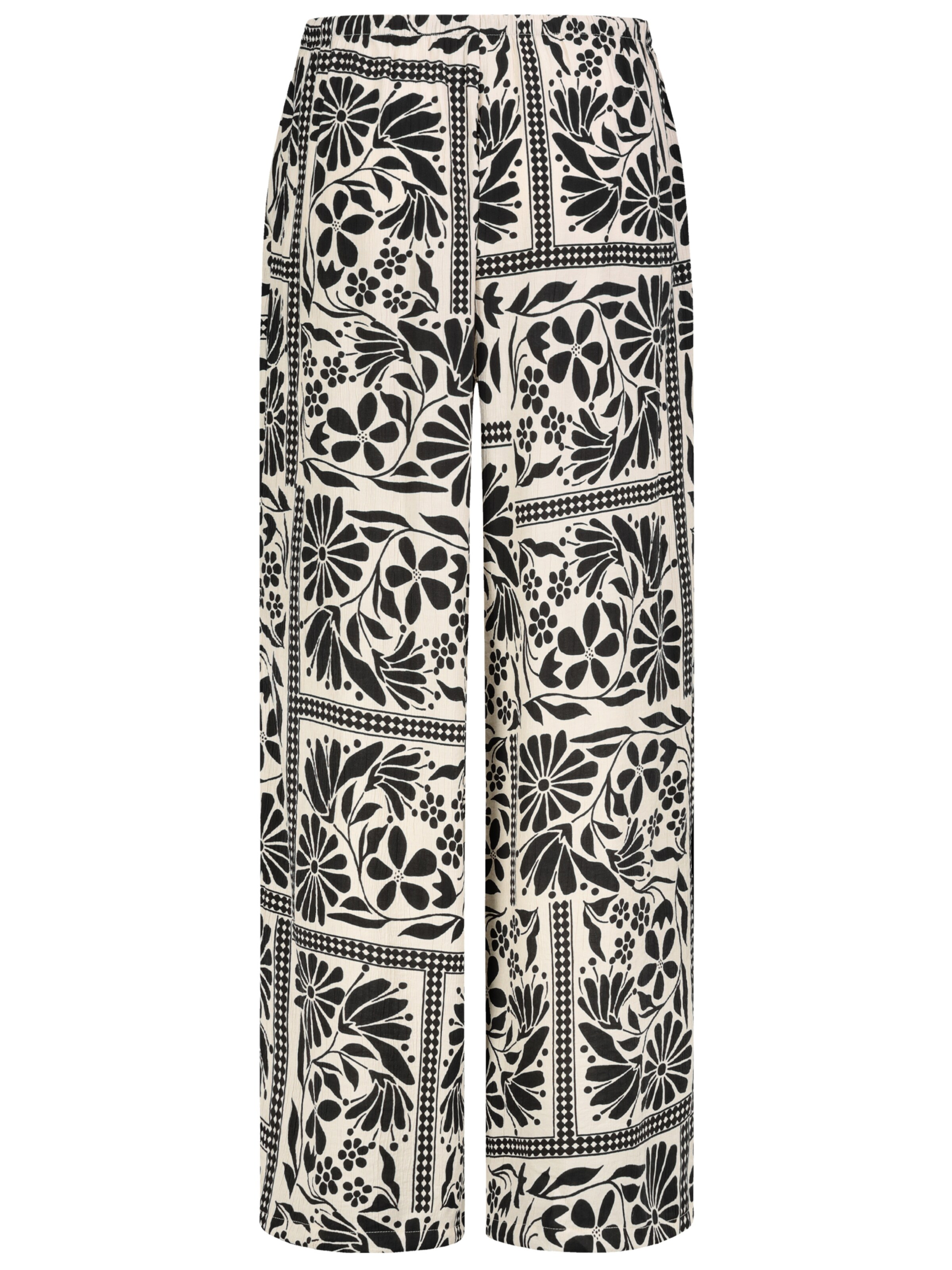 Eight2Nine Wide Leg Hose in Schwarz