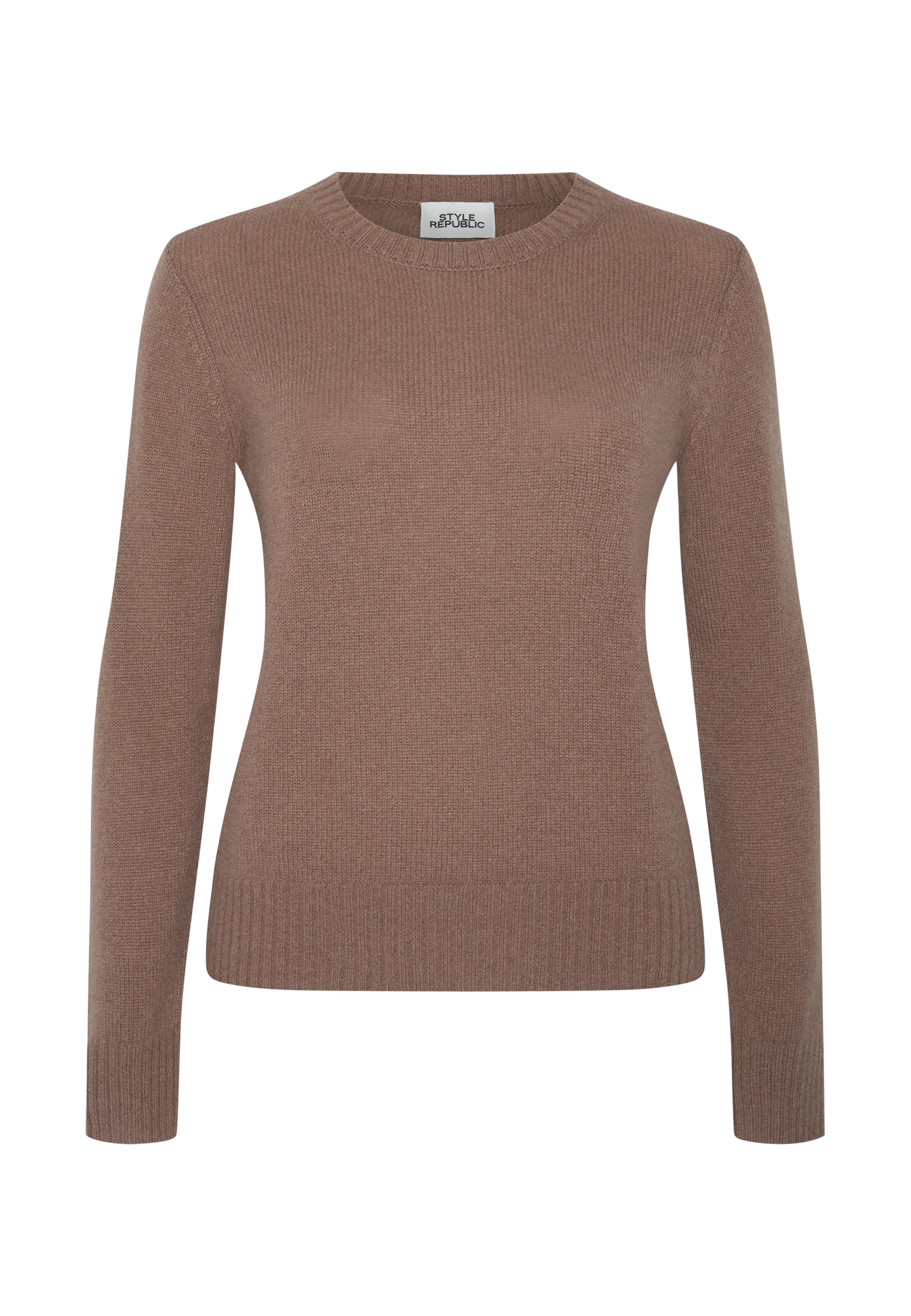 Style Republic Trui in Bruin: voorkant