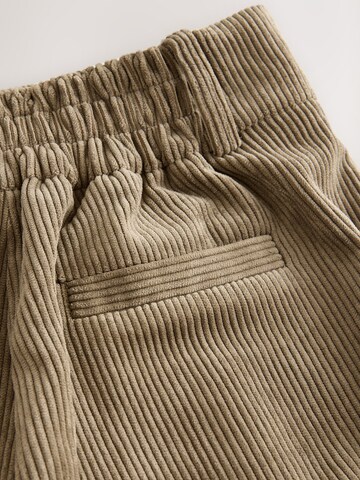 Next Široke hlačnice Hlače z naborki | zelena barva