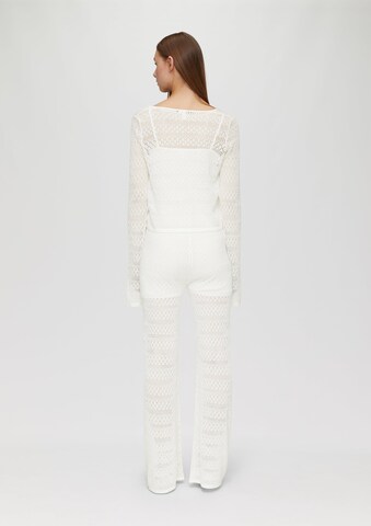 QS Strickjacke in Beige